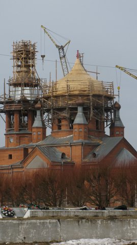 Церковь уже построена Сланцы, Россия