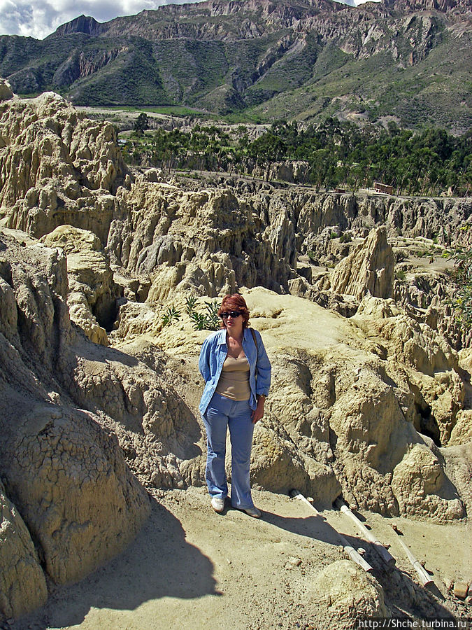 Лунная Долина (Valle de la Luna) в Боливии Ла-Пас, Боливия