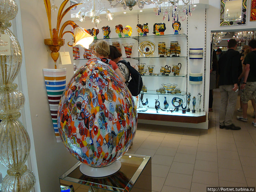 Муранское стекло—купить и увидеть процесс Венеция, Италия