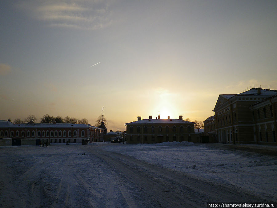 Мороз, ветер, Петропавловка Санкт-Петербург, Россия