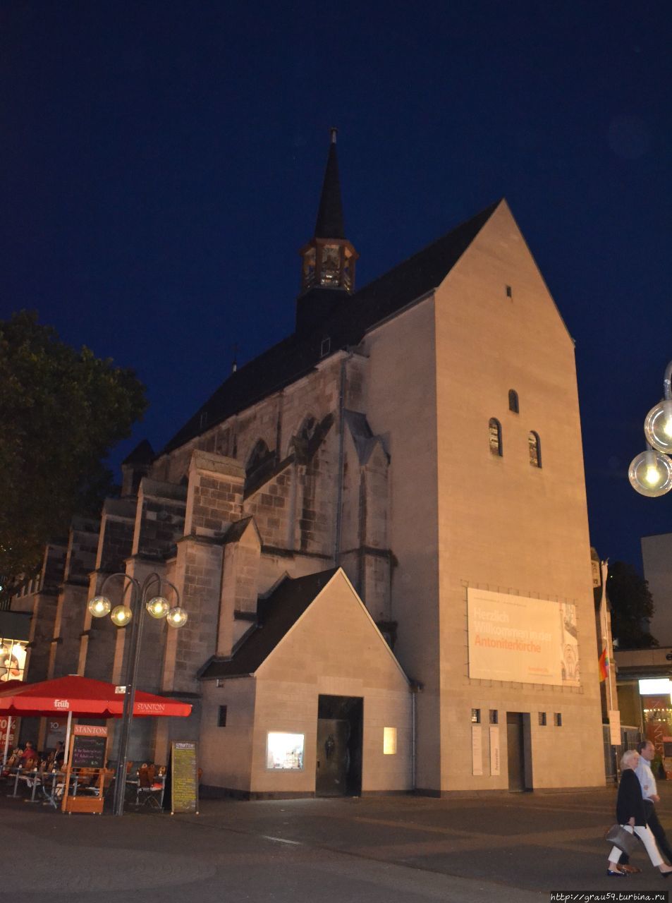 Церковь Антонитеркирхе Кёльн, Германия
