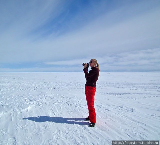 Бескрайняя равнина Атка Айспорт, Антарктида