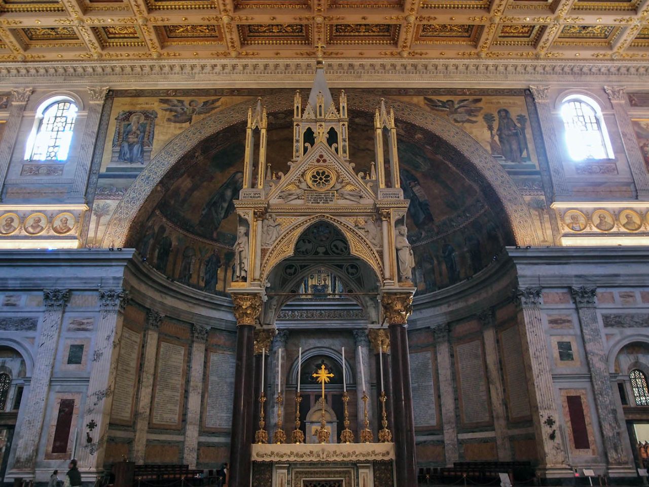 Сан-Паоло-фуори-ле-Мура (Базилика Святого Павла) Рим, Италия