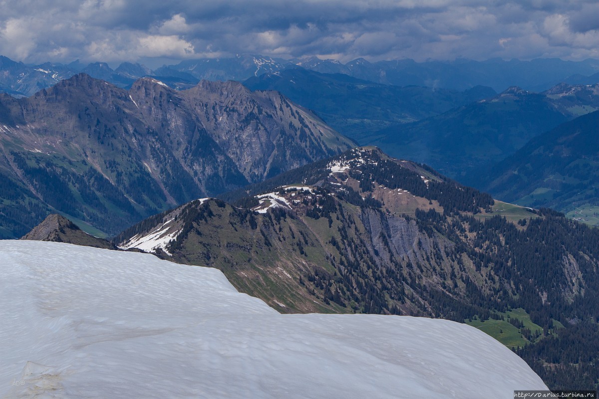 Женева — Се Руж (Peak Walk — Прогулка по пикам) — спуск Женева, Швейцария