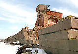 Руины форта Павел I