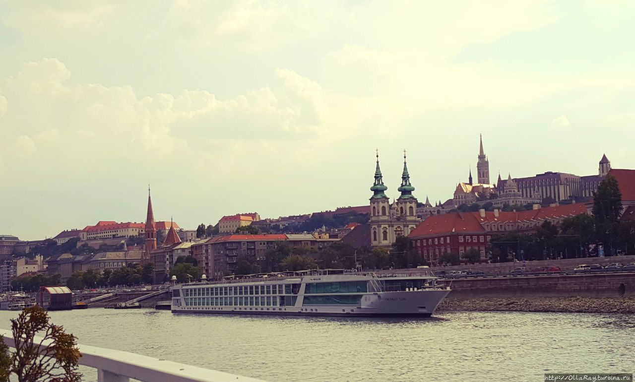 Вид с Дуная на Буду