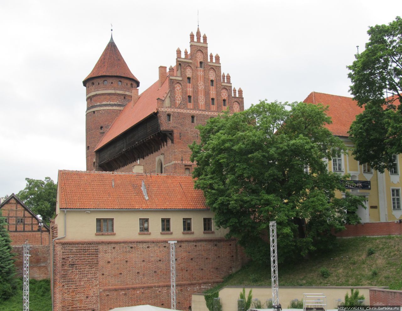 Замок в Ольштыне – памятник истории крестоносцев и Коперника