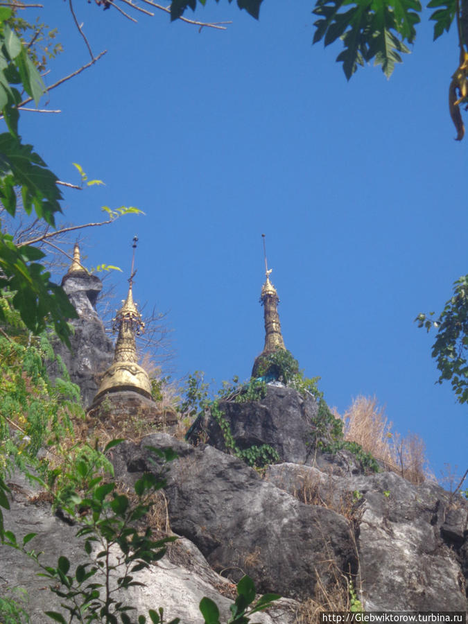 Прогулка около холма  Кьяк -Та-Лон-Таунг Моулмейн, Мьянма