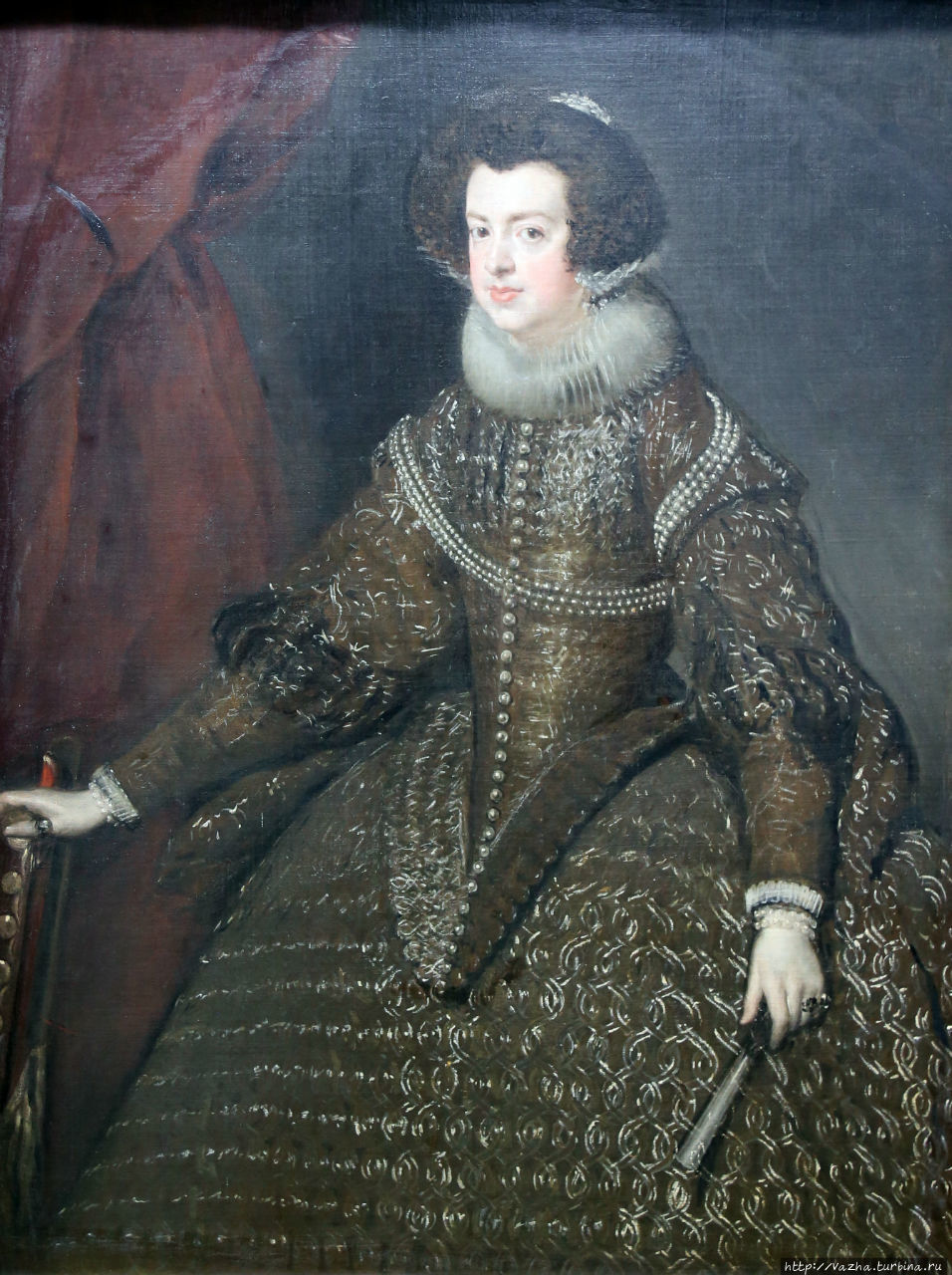 Диего Веласкес. Королева Испании Иэабелла Вена, Австрия