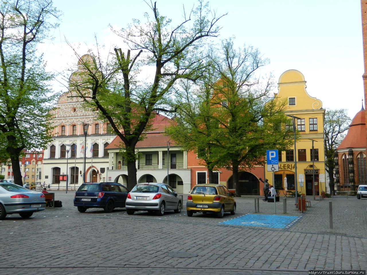 Дома на Рыночной площади Старгард-Щециньски, Польша