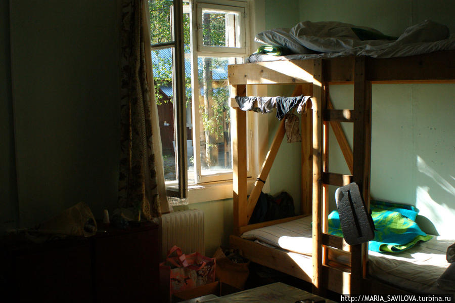 моя кровать — нижняя  у окна Республика Карелия, Россия