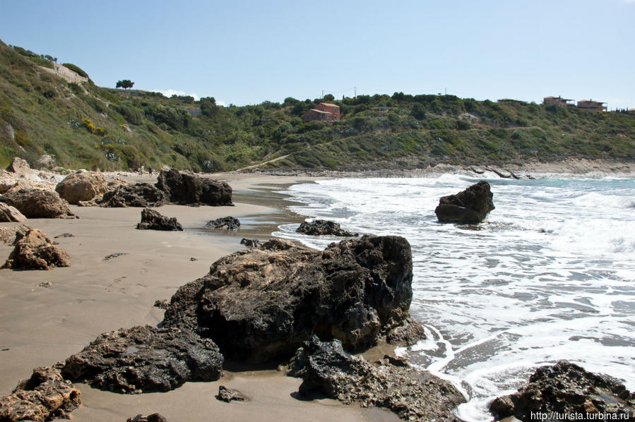 пляж у villa monabelles Аргостоли, остров Кефалония, Греция