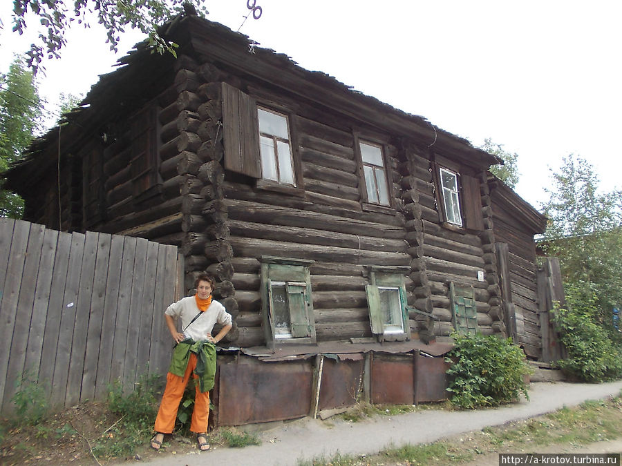 Самый старый дом в Томске. Построен то ли в 1722, то ли в 1772 году Томск, Россия
