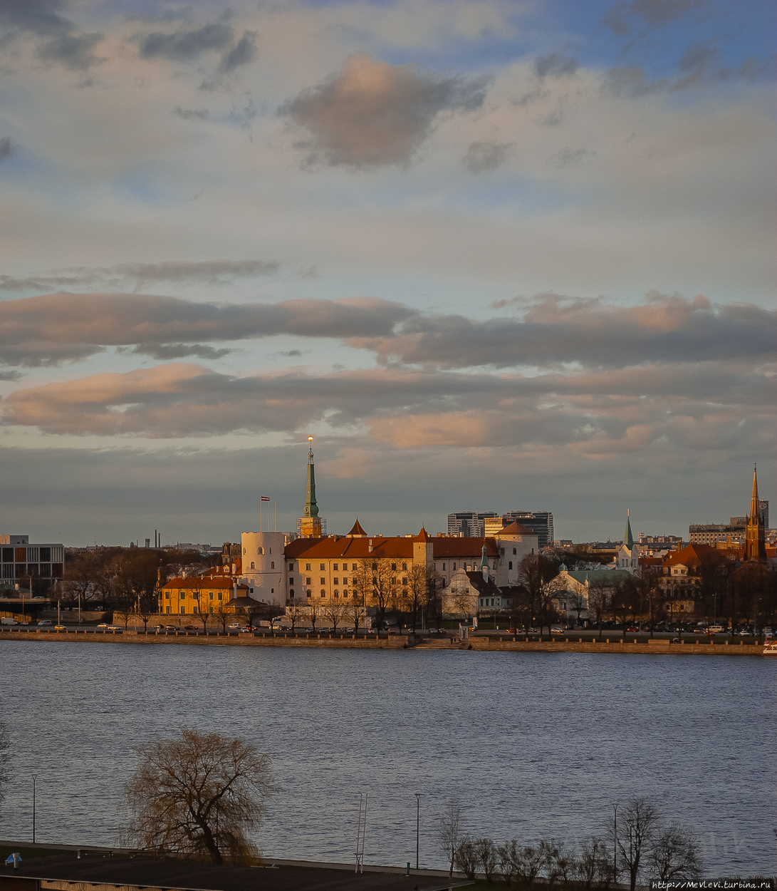 Панорама Старой Риги Рига, Латвия