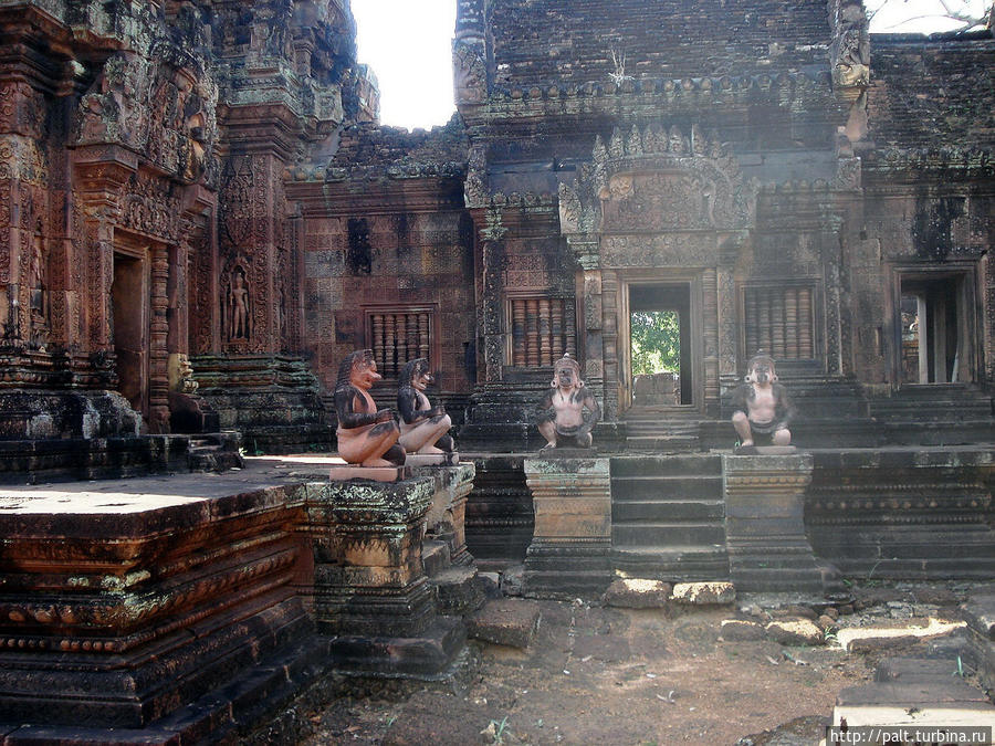 Сказки Камбоджи. Бантей Срей Ангкор (столица государства кхмеров), Камбоджа