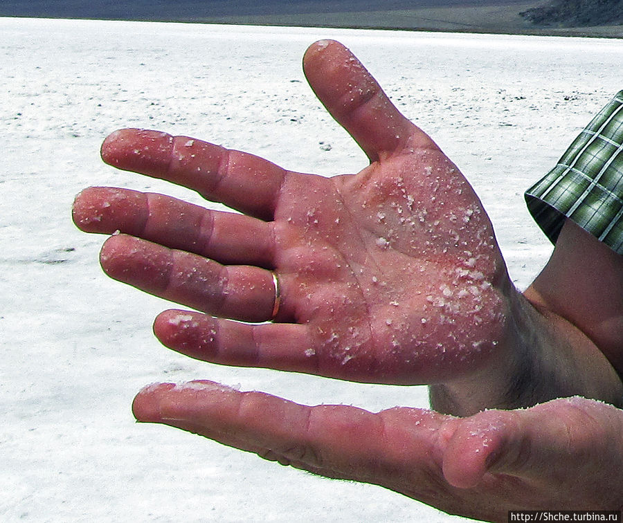 Долина Смерти. Badwater basin — пешком на глубине 86 метров Национальный парк Долина Смерти, CША