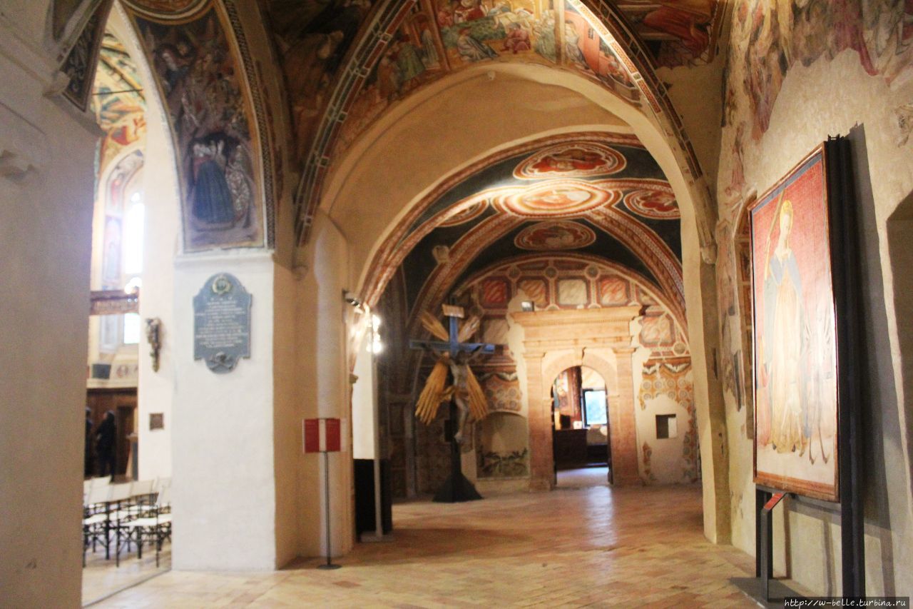 Городской музей Сан-Франческо /Complesso Museale di San Fran Монтефалько, Италия
