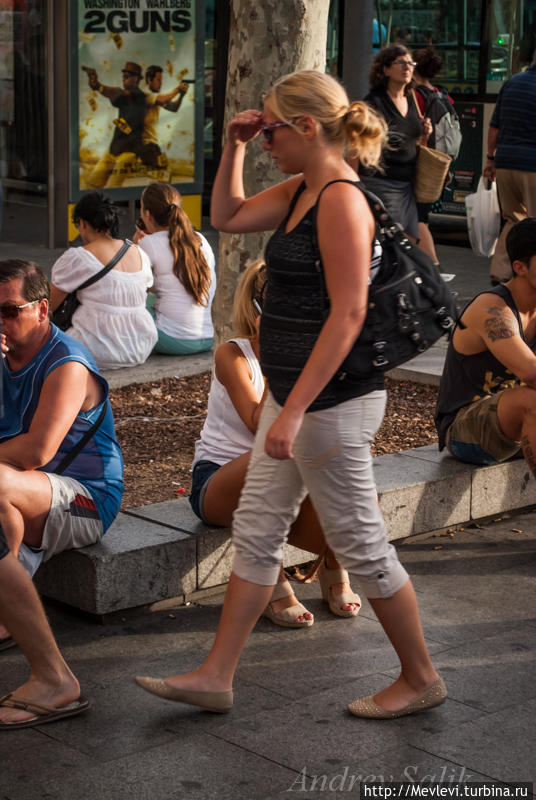 Неутомимые гости Барселоны Барселона, Испания