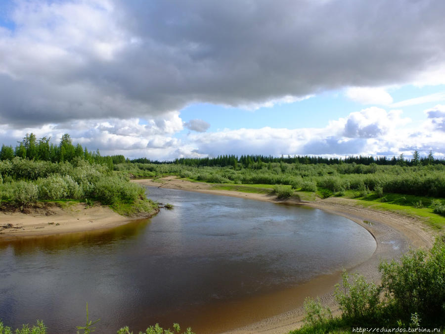 Ветер дует, солнце светит, всем вам тундровый приветик! Игарка, Россия