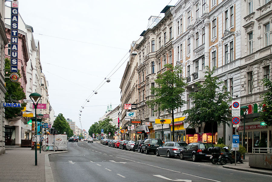Вена улицы города
