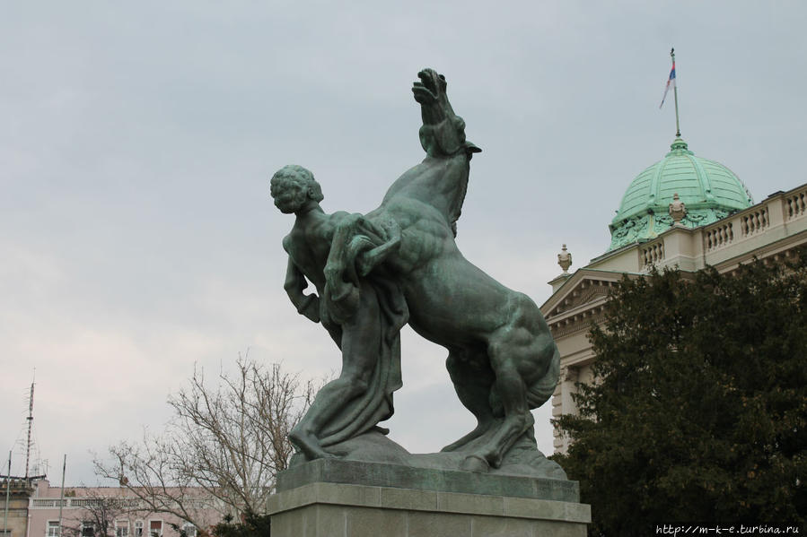 Площадь Николы Пашича Белград, Сербия