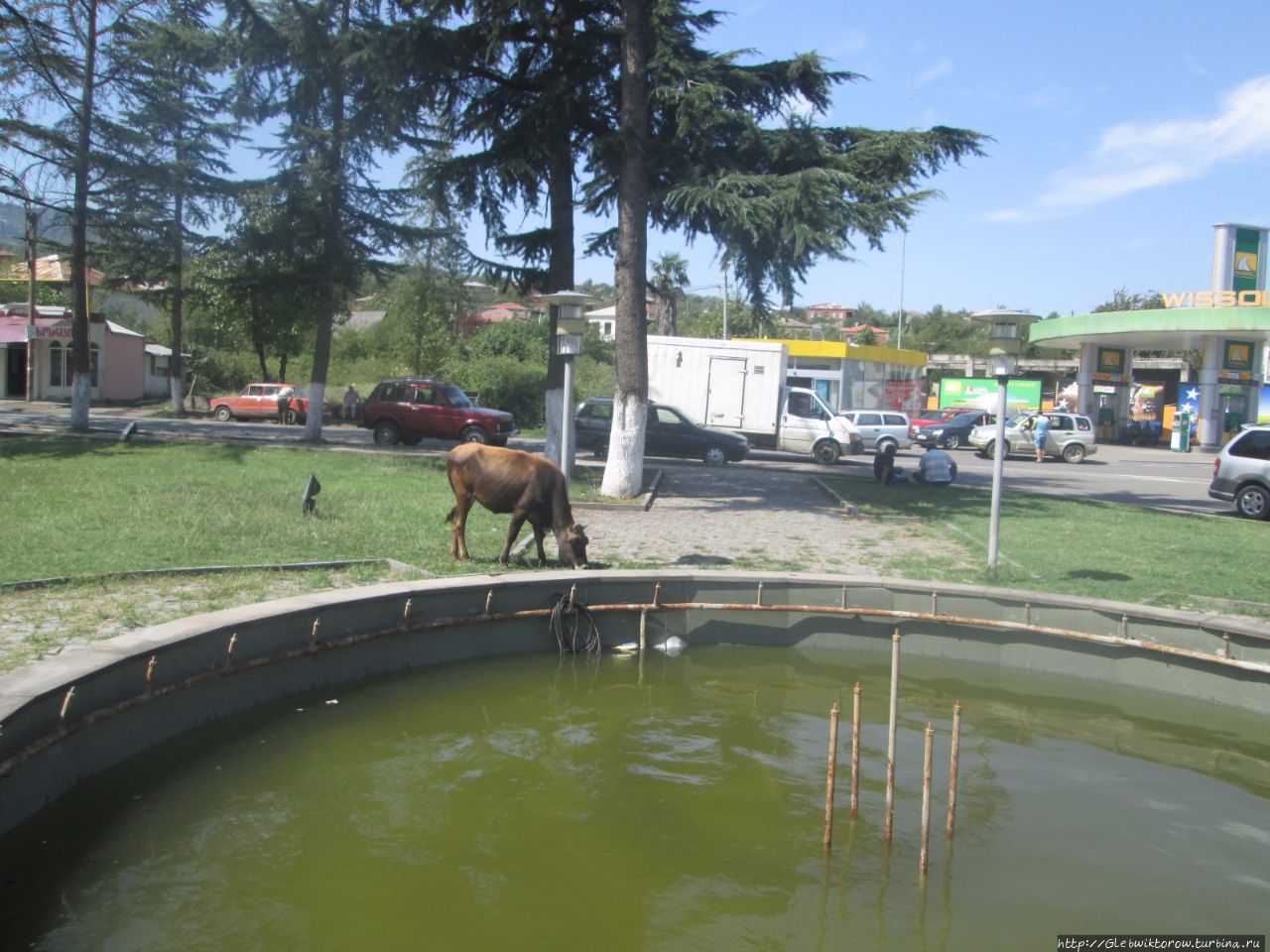 Прогулка по бывшему городу  