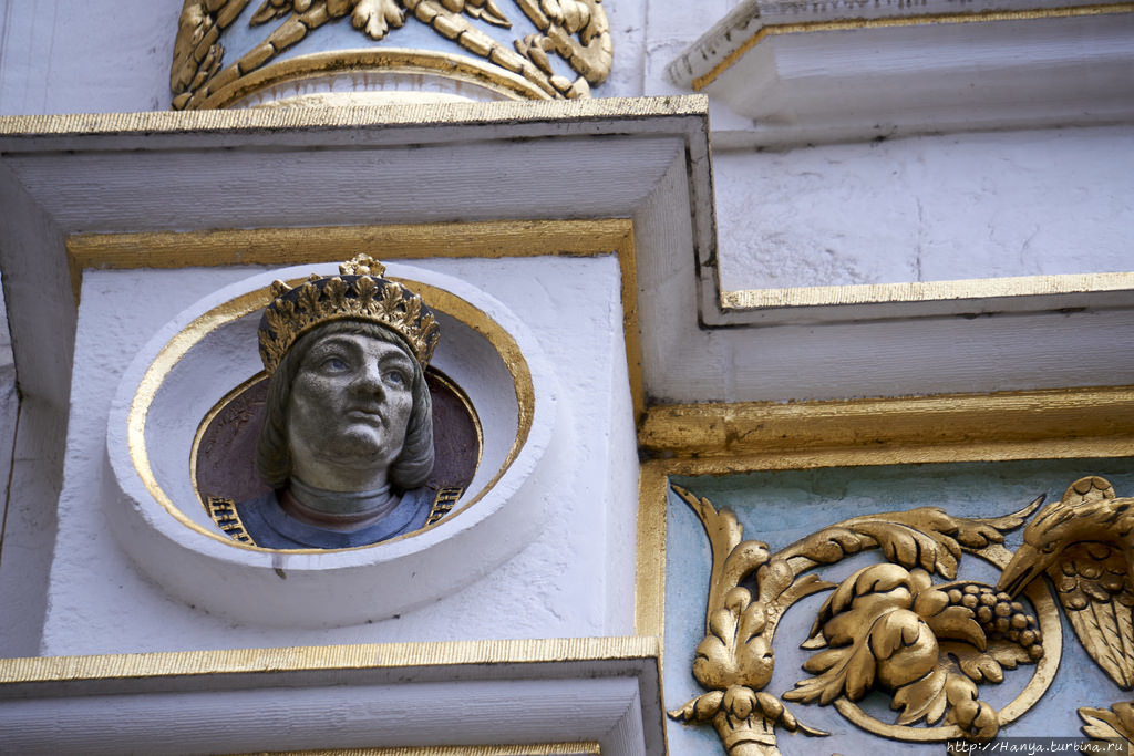 Декор Старой части Дворца Правосудия. Фото из интернета Брюгге, Бельгия