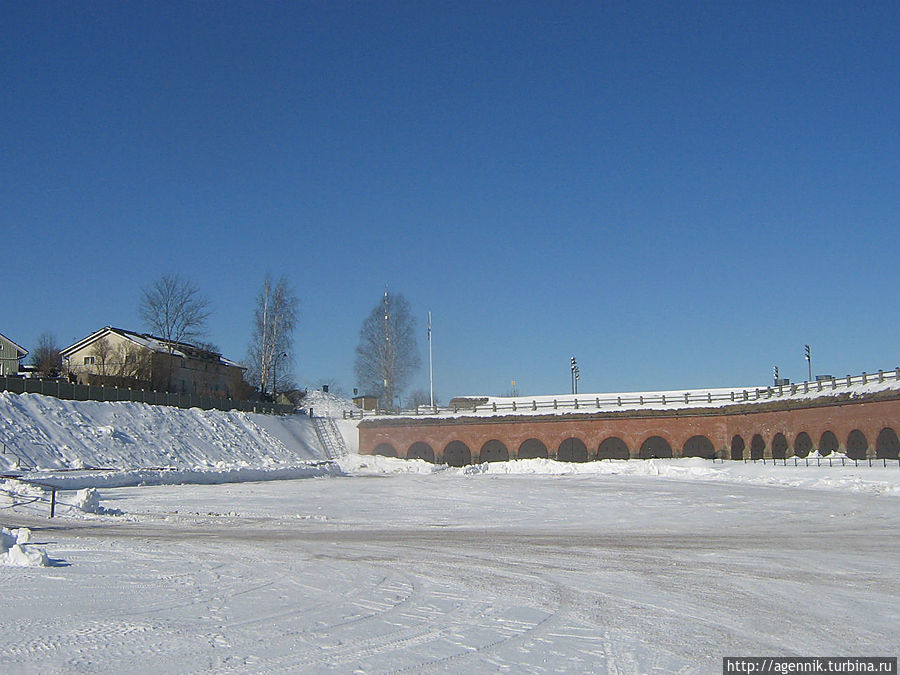 Морозная финская весна Хамина, Финляндия