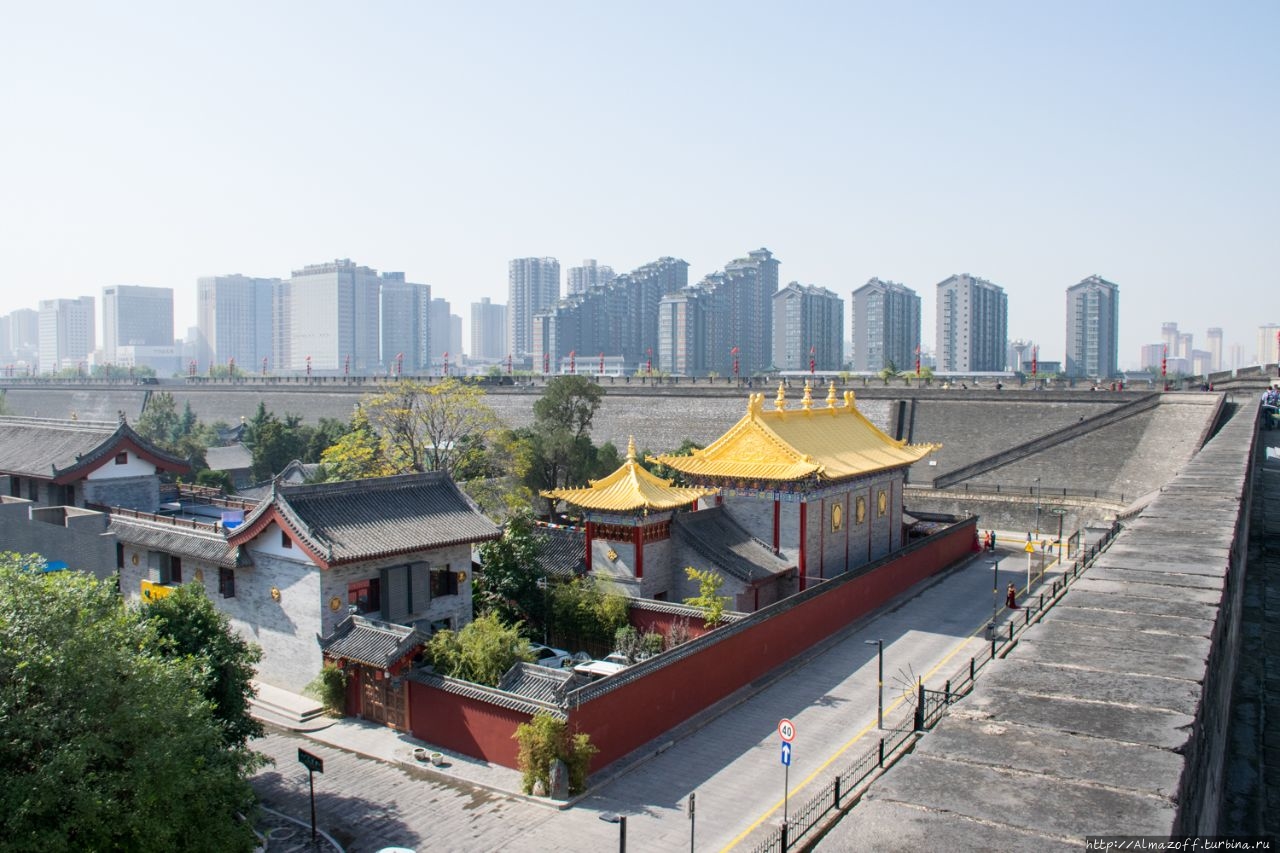 Городские стены Сиань, Китай