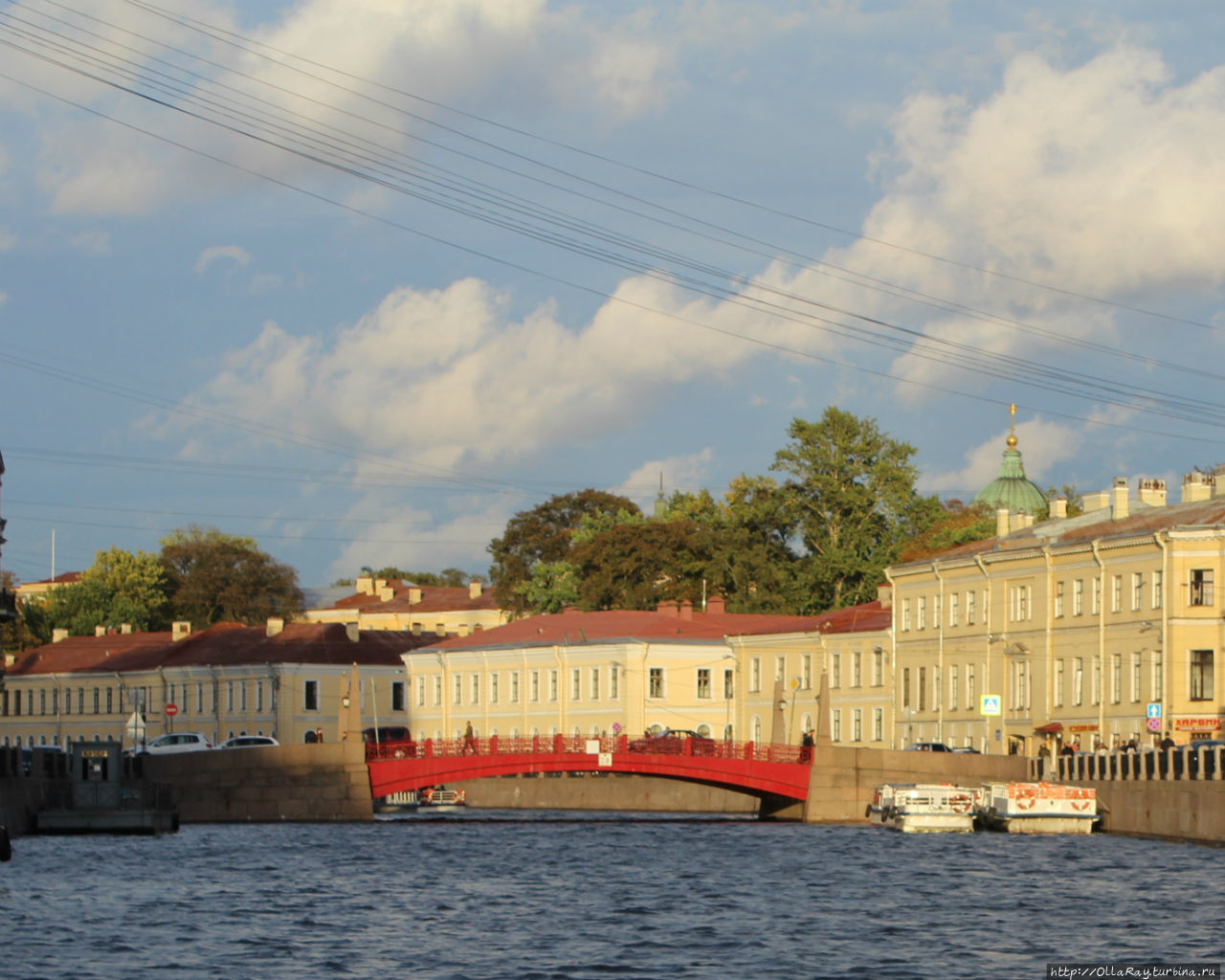 Красный  мост Санкт-Петербург, Россия