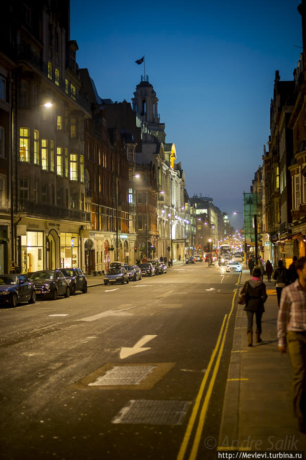 Лондон. Сумерки Лондон, Великобритания