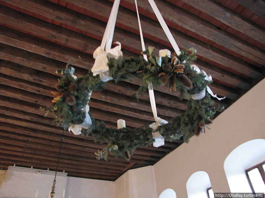 Классика рождественского убранства:) Не смогла пройти мимо!