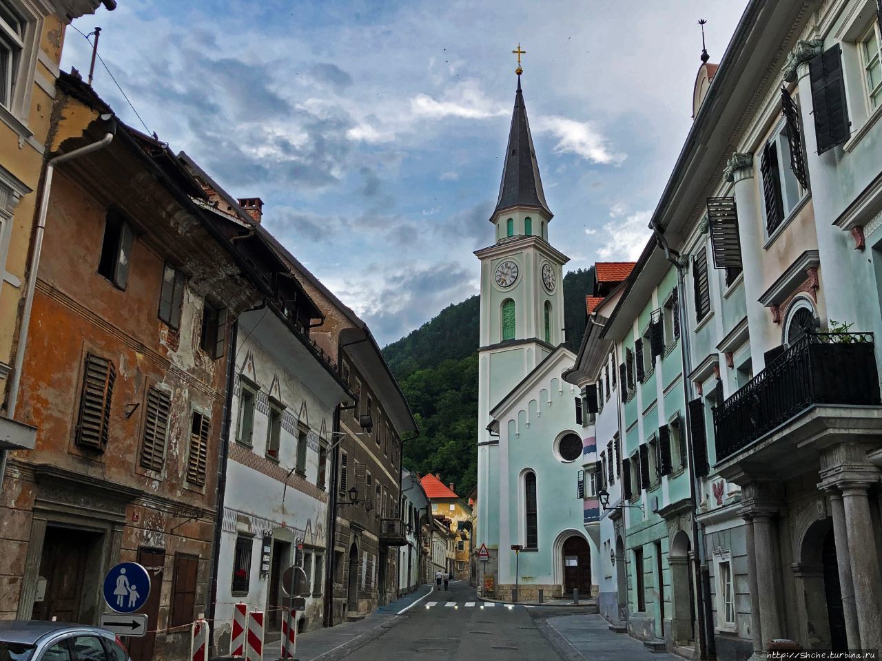 Исторический центр города Тржич, Словения