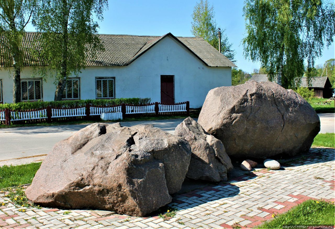 Борисов камень в посёлке Друя Друя, Беларусь
