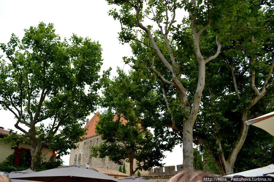 Каркассон в День взятия Бастилии Каркассон, Франция