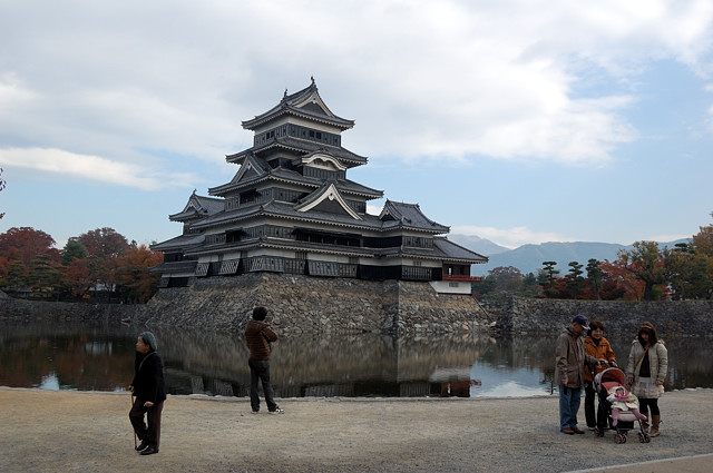 Мацумото: Настоящий самурайский замок Мацумото, Япония